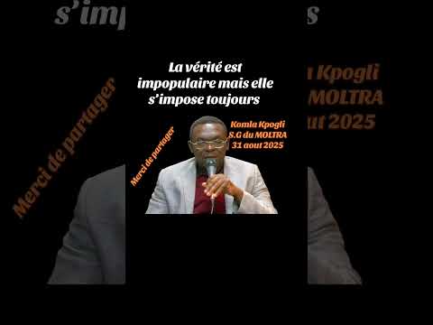 La vérité s’impose aux Togolais 