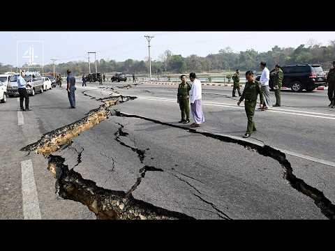 Myanmar earthquake: Thousands feared dead after 7.7 magnitude quake