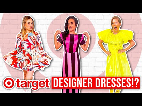 Video: Trying Target’s WILD Designer Dress Collection!