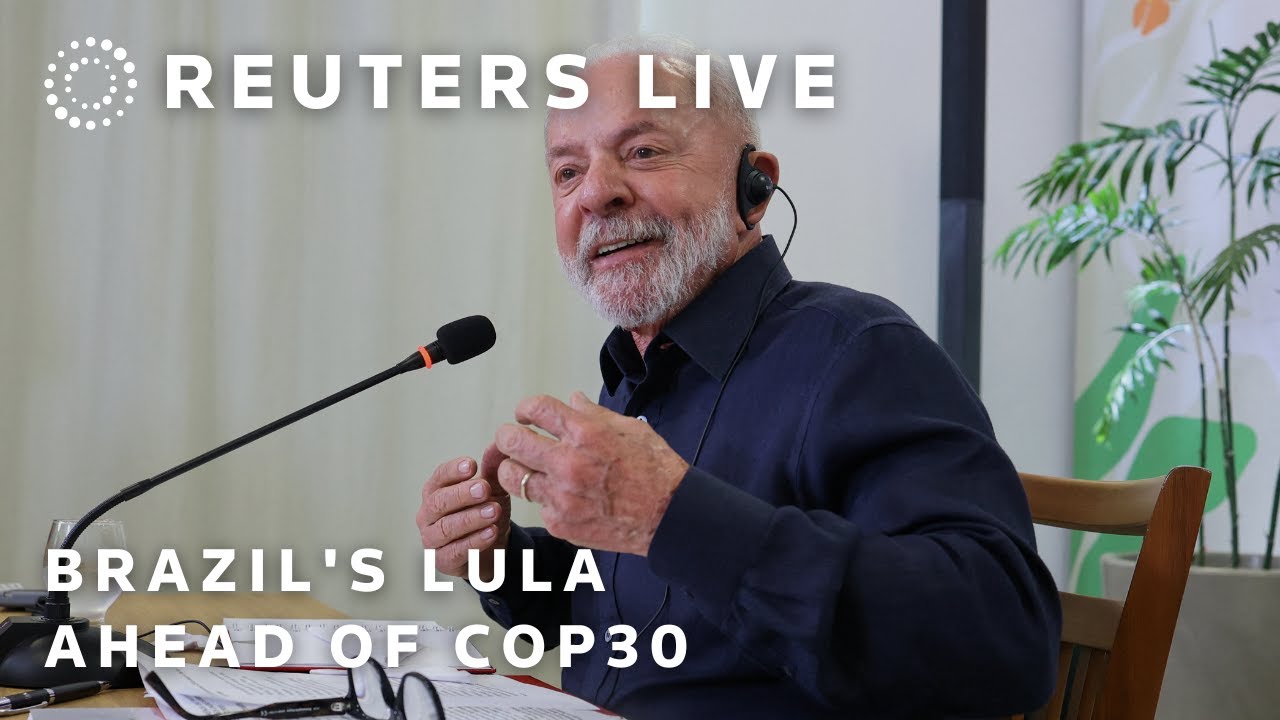 REPLAY: Brazil's President Lula speaks to Reuters ahead of COP30