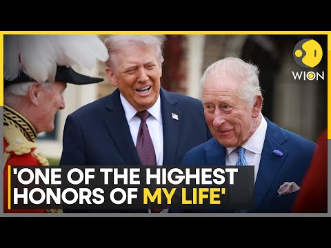 U.S. President At Windsor Dinner | King Charles Hails Trump's Commitment To Peace | WION