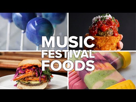Music Festival-Inspired Foods ? Tasty Recipes