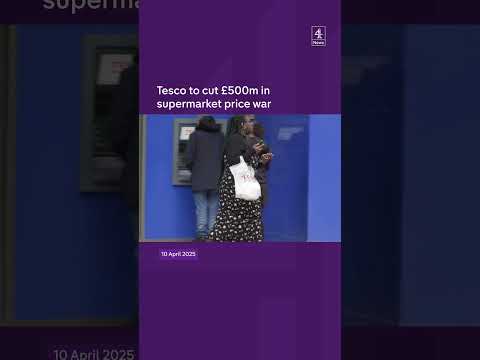 Tesco to cut £500m in supermarket price war