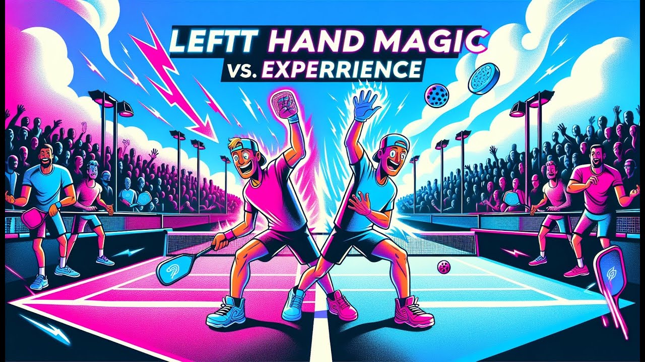 Pickleball Face-Off: Left Hand vs. Experience