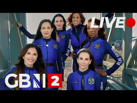 LIVE: Katy Perry joins Blue Origin's all-female crew launching into space