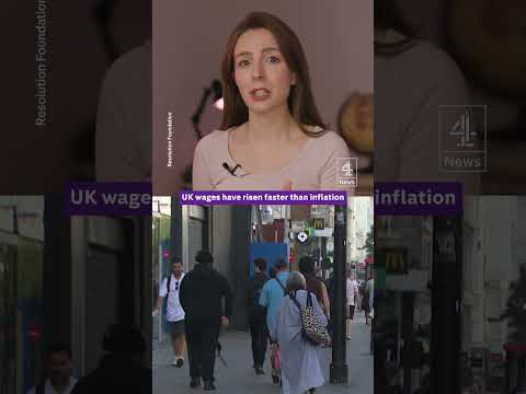 British workers finally getting a pay rise?