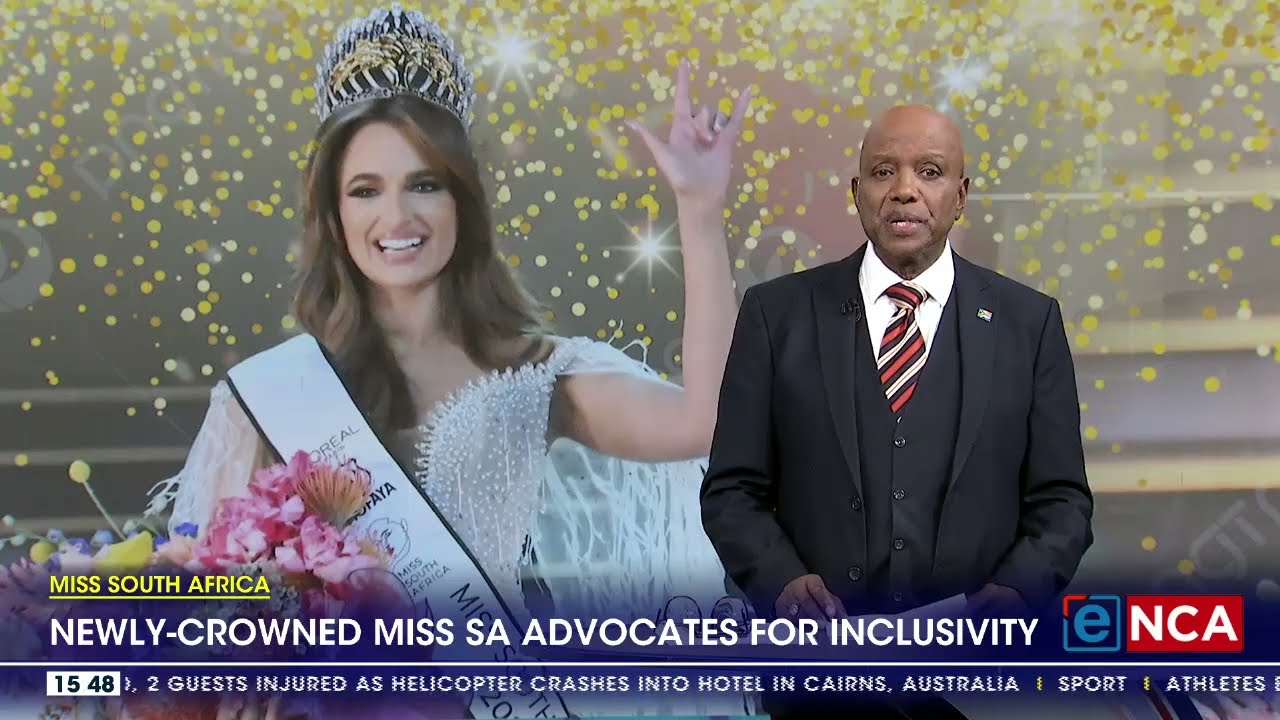 Newly crowned Miss SA vows to advocate for inclusivity