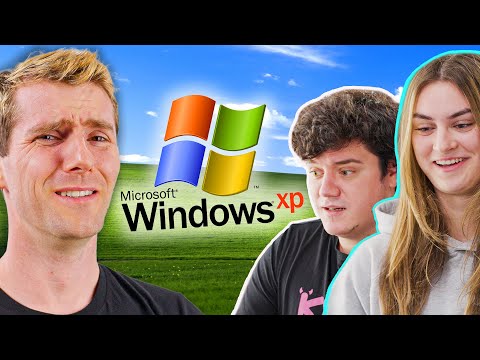 Young People Try Windows XP