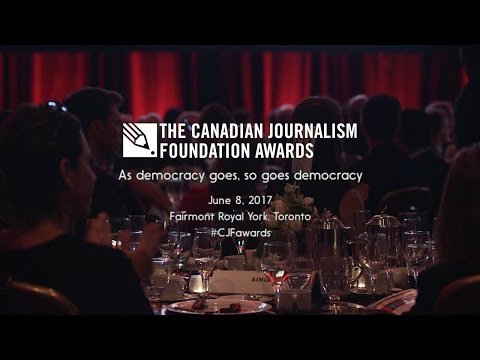 Video: View the highlights of the CJF Awards, celebrating excellence in journalism. This year’s event takes place on June 8 in Toronto, at the Fairmont Royal York. Video: View the highlights of the CJF Awards, celebrating excellence in journalism. This year’s event takes place on June 8 in Toronto, at the Fairmont Royal York.