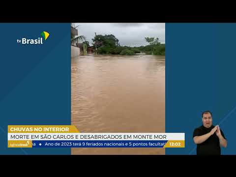 SP | Chuva no interior causa morte e deixa desabrigados