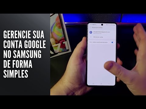 Gerencie sua conta Google no Samsung de forma simples