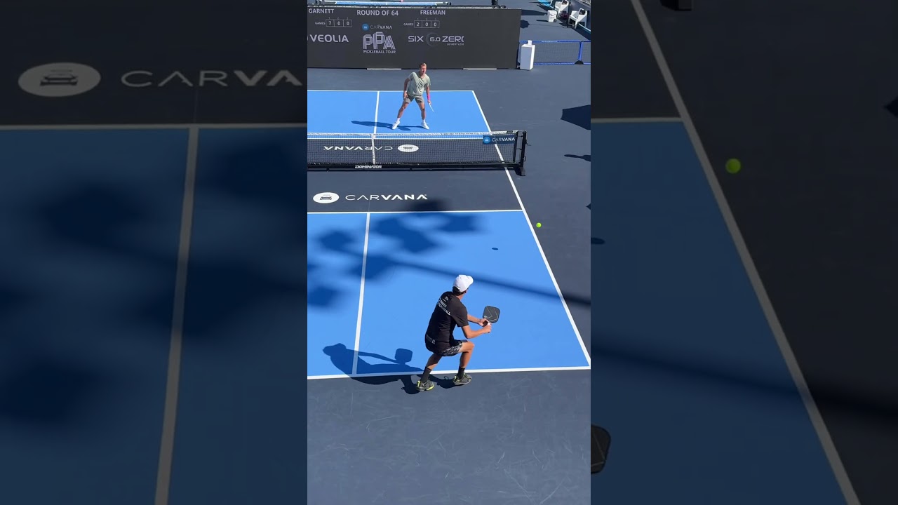 A perfect pickleball forehand from Connor Garnett 💥 WHAT A SHOT