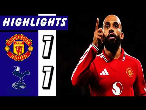 <strong>Man</strong> <strong>Utd</strong> <strong>vs</strong> <strong>Tottenham</strong> 1-1 Mbeumo &amp; Solanke Goals | Premier League Highlights