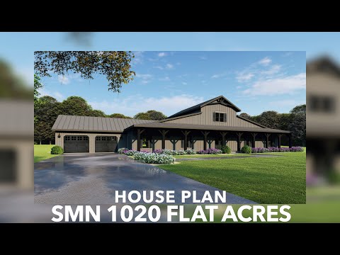 House Plan At A Glance: House Plan 1020 Flat Acres, Farmhouse House Plan