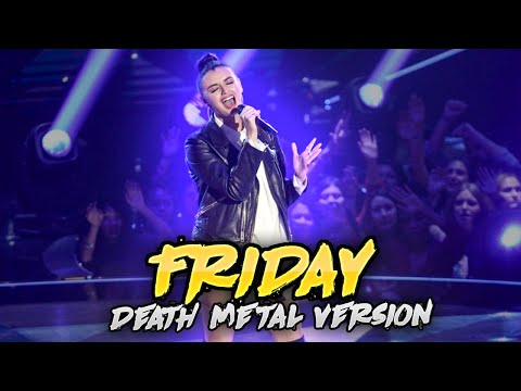 Rebecca Black-Friday(Death Metal Version)