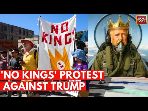 Trump News LIVE: Massive 'No Kings' Protests Sweep US Cities | US News | US Shutdown | Trump