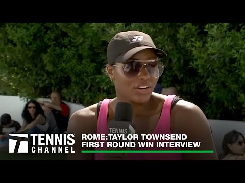 Taylor Townsend talks about breaking into the top ten in doubles | 2023 Rome