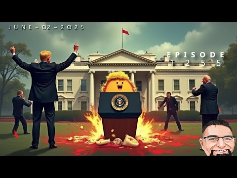 Episode 1255 – June 2, 2025 | TACO Trump & the B This week on the Corvus Oscen stream_ we dive into the bizarre spiral of the Trump administration’