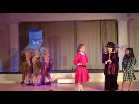 Viviana Moiso as Veruca Salt in Willy Wonka and the Chocolate Factory