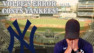 New York Yankees BLOW Sweep on Anthony Volpe's Error in 9th!