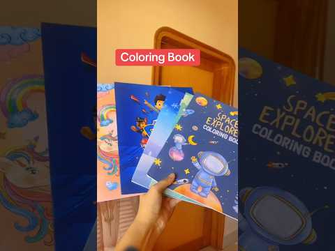 Coloring Book #stationarycollection #schoolsupplies #haulvideo #explore #fypシ #coloringbook #india