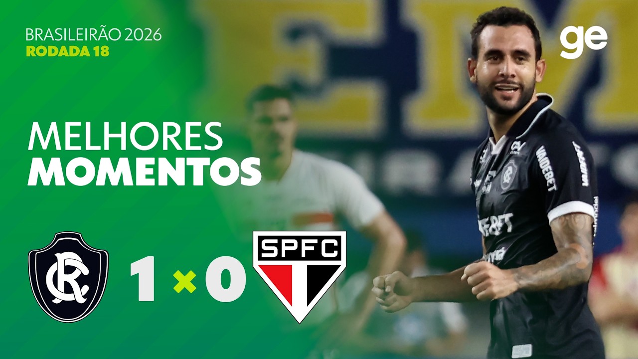 REMO 1 X 0 SÃO PAULO | MELHORES MOMENTOS | 18ª RODADA BRASILEIRÃO 2026 | ge.globo