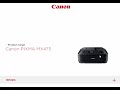 Canon Pixma MX475 printer installation
