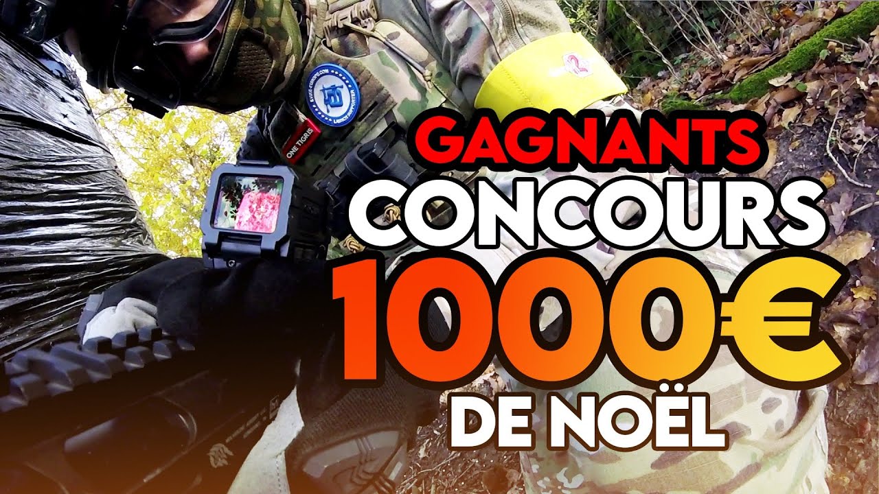 AIRSOFT FRANCE 🇫🇷 : Dernière partie de 2023 (Max2Joules) + Résultats Concours