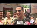 Maharashtra Elections News | Actor Akshay Kumar Speaks To Media After Casting His Vote In Mumbai  - 00:49 min - News - Video