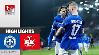 Big Win At Home! | SV Darmstadt 98 — 1. FC Kaiserslautern 5-1 | Highlights | MD 16 — Bundesliga 2