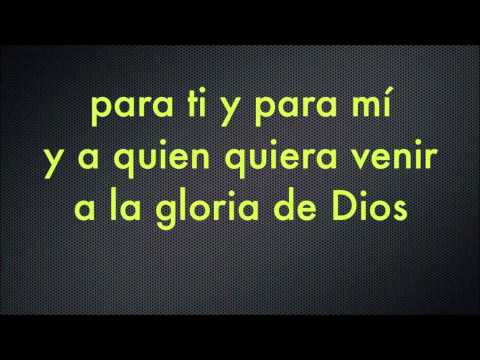 La gloria de Dios Karaoke