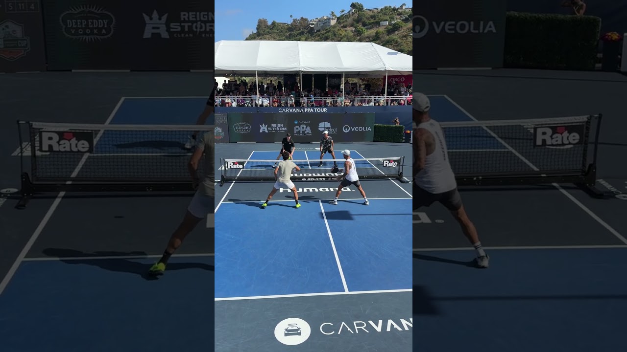 Pickleball players have THE BEST reflexes 😮‍💨