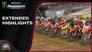 Supercross 2024 EXTENDED HIGHLIGHTS: Round 12 in St. Louis | 3/30/24 | Motorsports on NBC