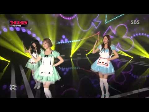 K POP Orange Caramel Magic Girl + Catallena LIVE 20140416