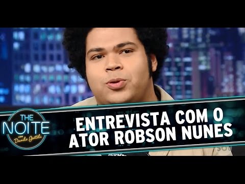 The Noite - Entrevista com Robson Nunes, o Tim Maia no cinema