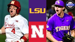 #2 LSU vs Nebraska (Exciting Game!) | 2025 College Baseball Highlights