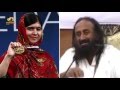 Malala Yousafzai Won Nobel Peace Prize For Doing Nothing-Sri Ravi Shankar
