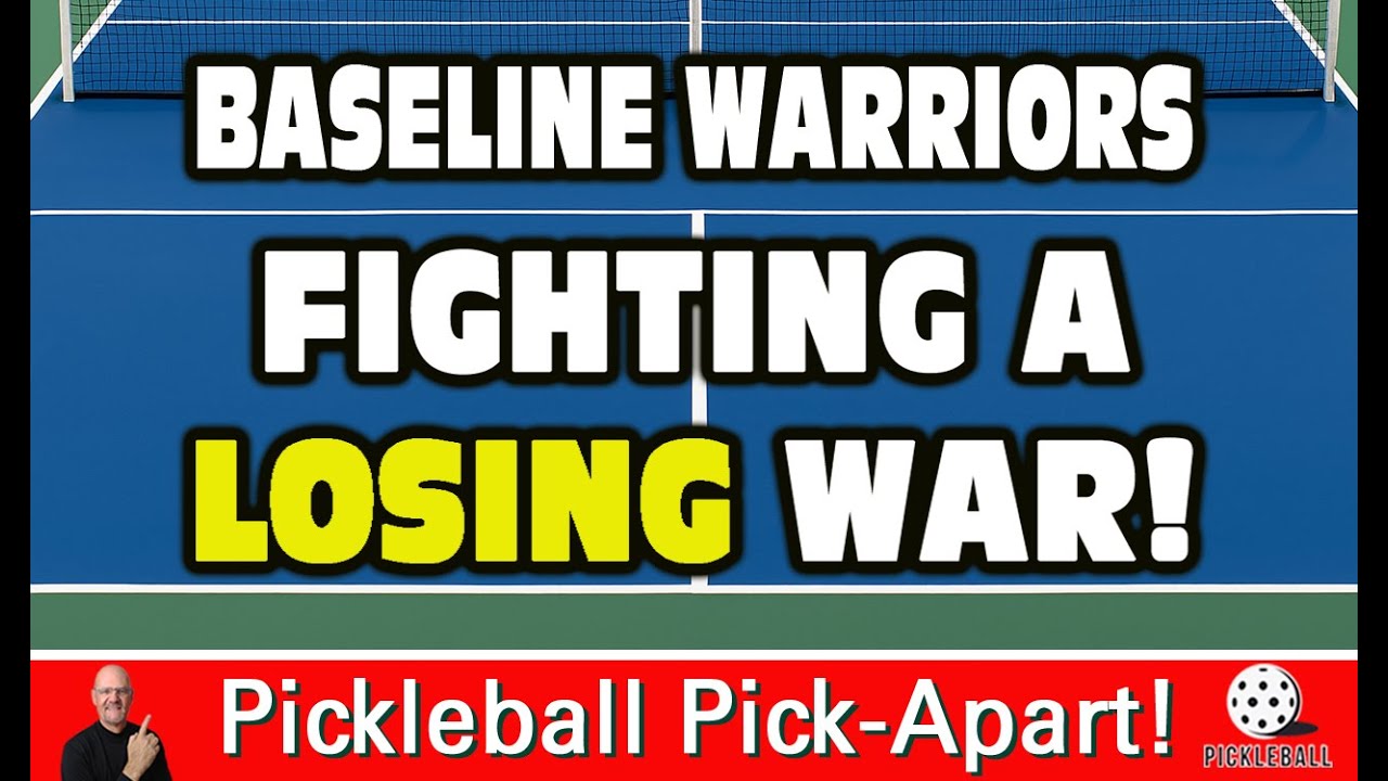 Trapped In The Backcourt! A Pickleball Tragedy!