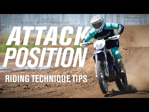 The Attack Position - Dirt Bike Riding Technique Tips w Josh Knight
