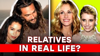 Celebrities You Had No Idea Were Related To Each Other |⭐ OSSA