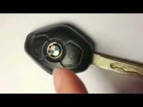 Removing battery from bmw key #2