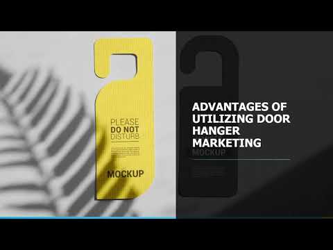 Advantages Of Utilizing Door Hanger Marketing