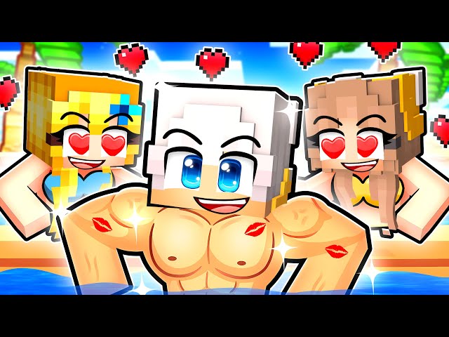 ZEYXON DIVENTA POPOLARE in una VACANZA di SOLE RAGAZZE in Minecraft