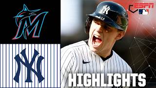Miami Marlins vs. New York Yankees | Full Game Highlights | ESPN MLB