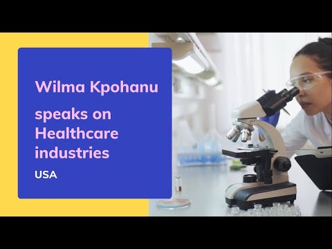 Wilma Kpohanu speaks on Healthcare industries