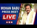 Mohan Babu Conducted Press Meet Live