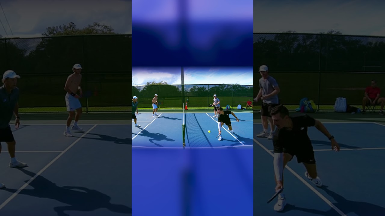 🦞Bad Lob, Good Lob, and Drop Volleys #pickleballhighlights #pickleball #sports #sporthighlights