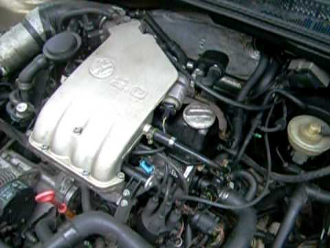 1995 VW JETTA 2.0 ENGINE KNOCK - YouTube 95 vw jetta engine diagram 