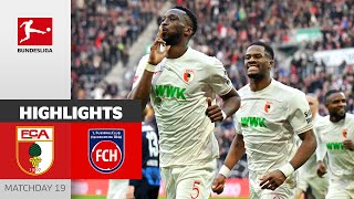 Last-Minute Winner! | FC Augsburg — Heidenheim 1846 2-1 | Highlights | Matchday 19 – Bundesliga