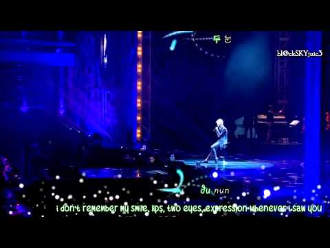 Xia Junsu - l Don't Like Love LIVE (hangul / rom / eng sub)